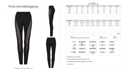 Punk Rave Women's Leggings Ausha UK 8-22 - QHA UK