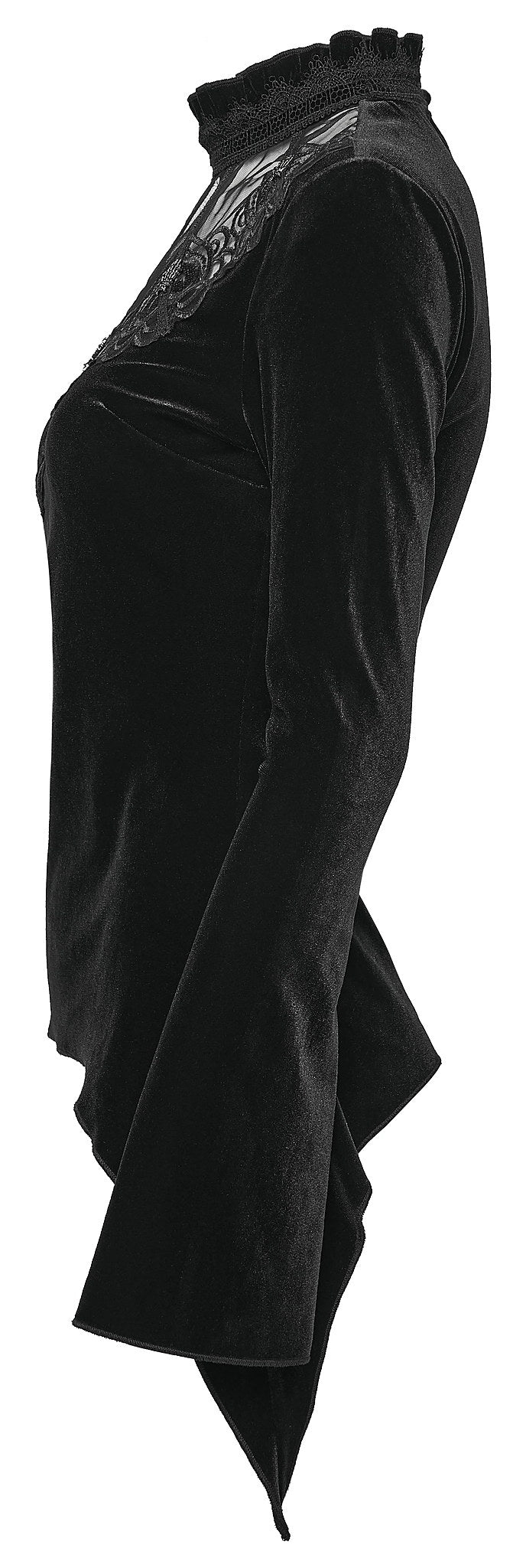 Punk Rave Women's T-Shirt Belladonna Demon's Hand Velvet UK 8-16 - QHA UK