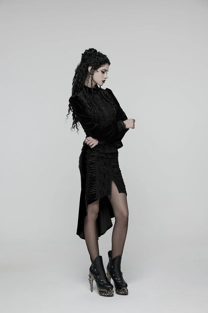 Punk Rave Women's Gothic Blouse Daily Shirt UK 8-22 - QHA UK