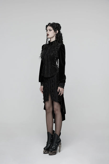 Punk Rave Women's Gothic Blouse Daily Shirt UK 8-22 - QHA UK