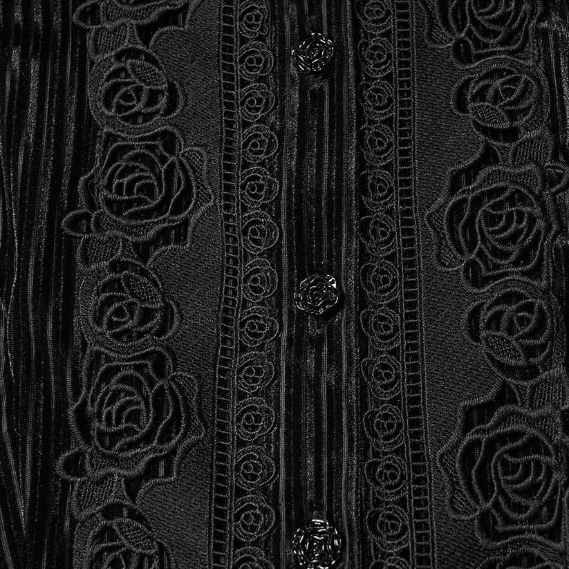 Punk Rave Women's Gothic Blouse Daily Shirt UK 8-22 - QHA UK