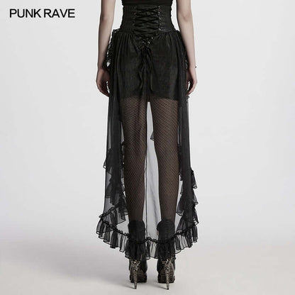 Punk Rave Skirt Dila Romantic Chiffon UK 8-22 - QHA UK