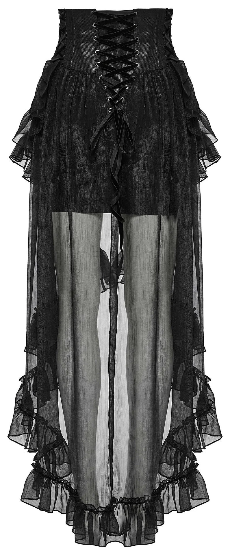 Punk Rave Skirt Dila Romantic Chiffon UK 8-22 - QHA UK