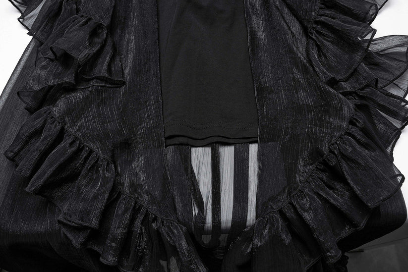 Punk Rave Skirt Dila Romantic Chiffon UK 8-22 - QHA UK
