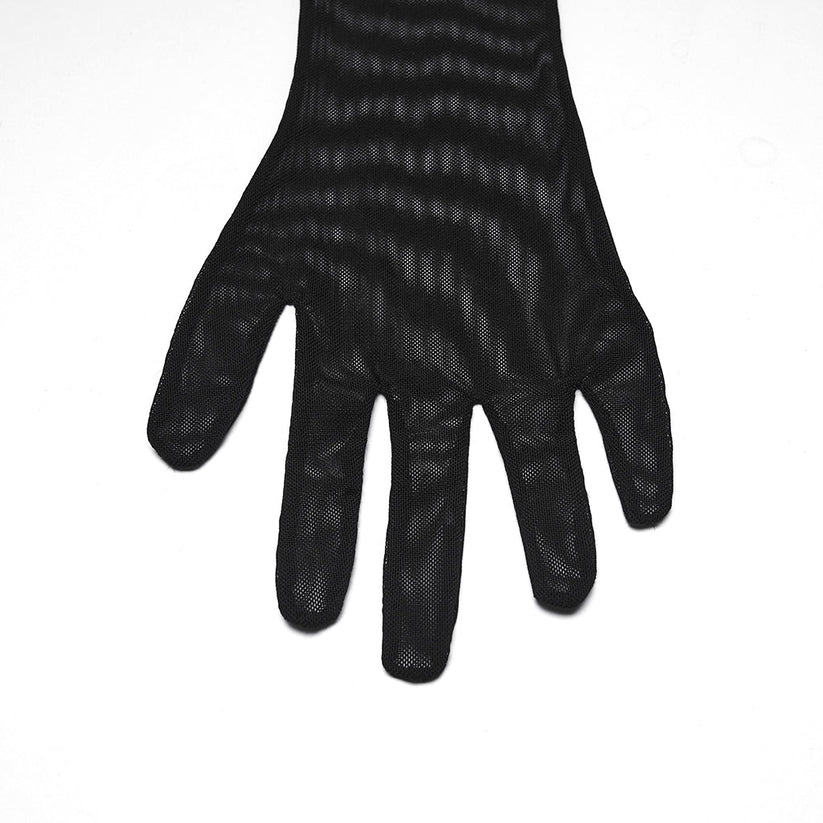 Punk Rave Gothic Gloves Fluffy Claw - QHA UK