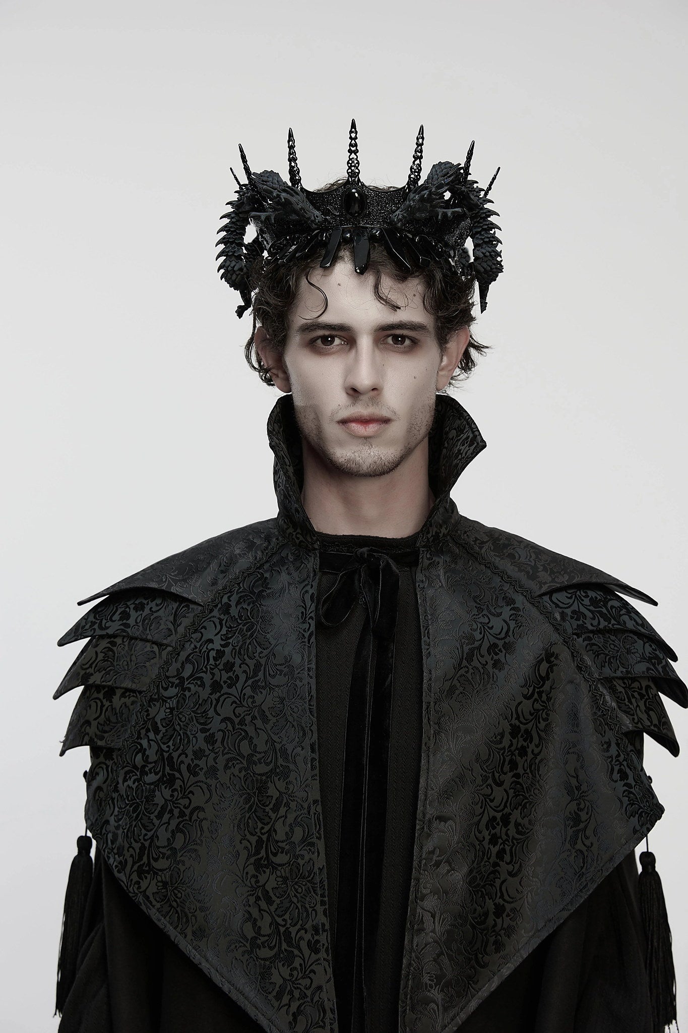 Punk Rave Gothic Crown Coiling Dragon - QHA UK