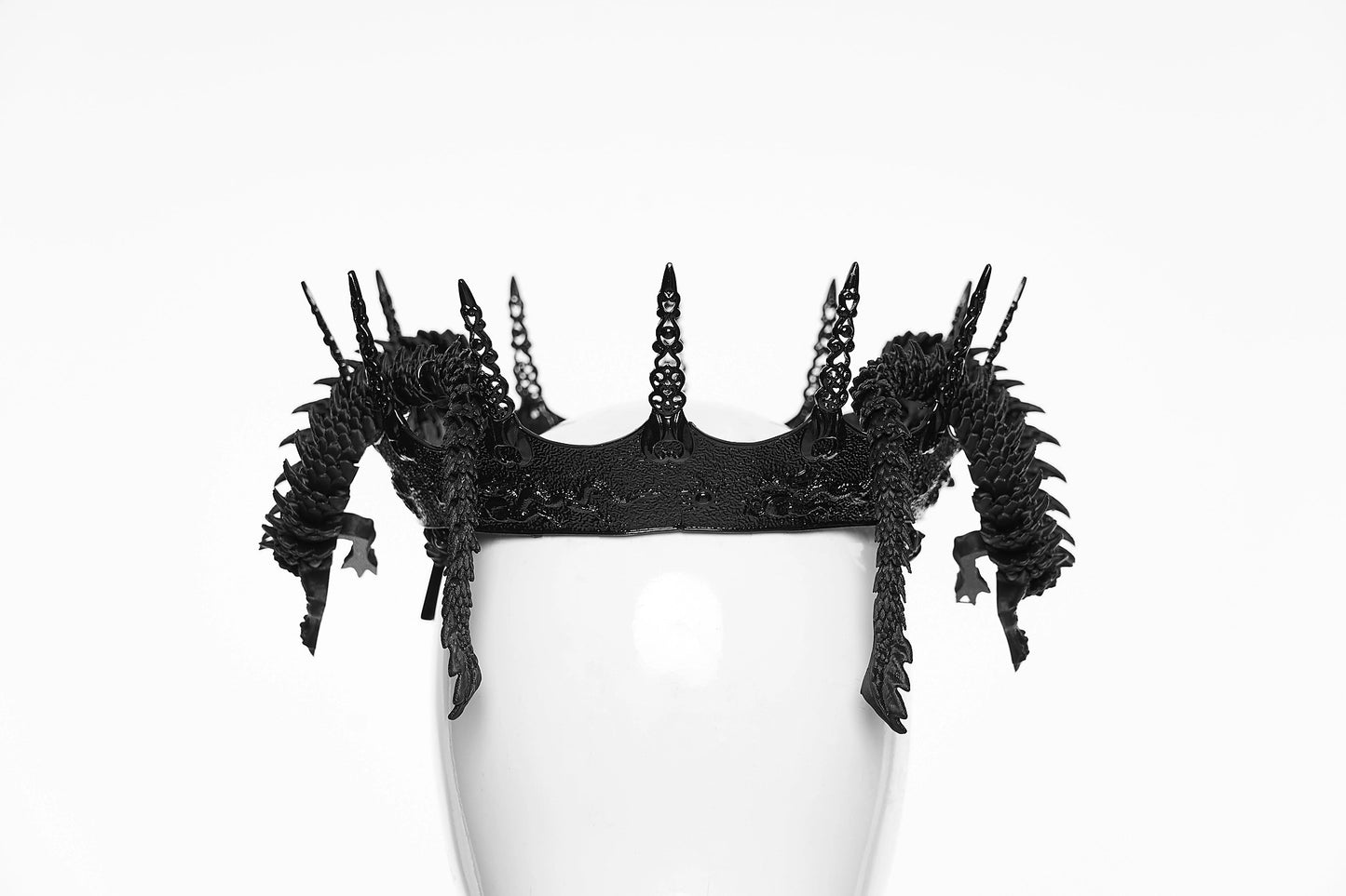 Punk Rave Gothic Crown Coiling Dragon - QHA UK