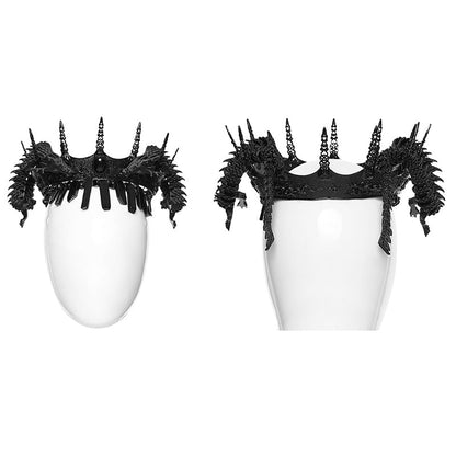 Punk Rave Gothic Crown Coiling Dragon - QHA UK