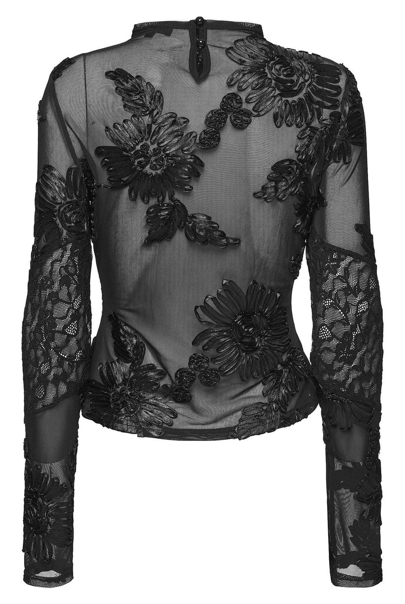 Punk Rave Women's Gothic Slip Lace Undershirt UK 8-16 - QHA UK