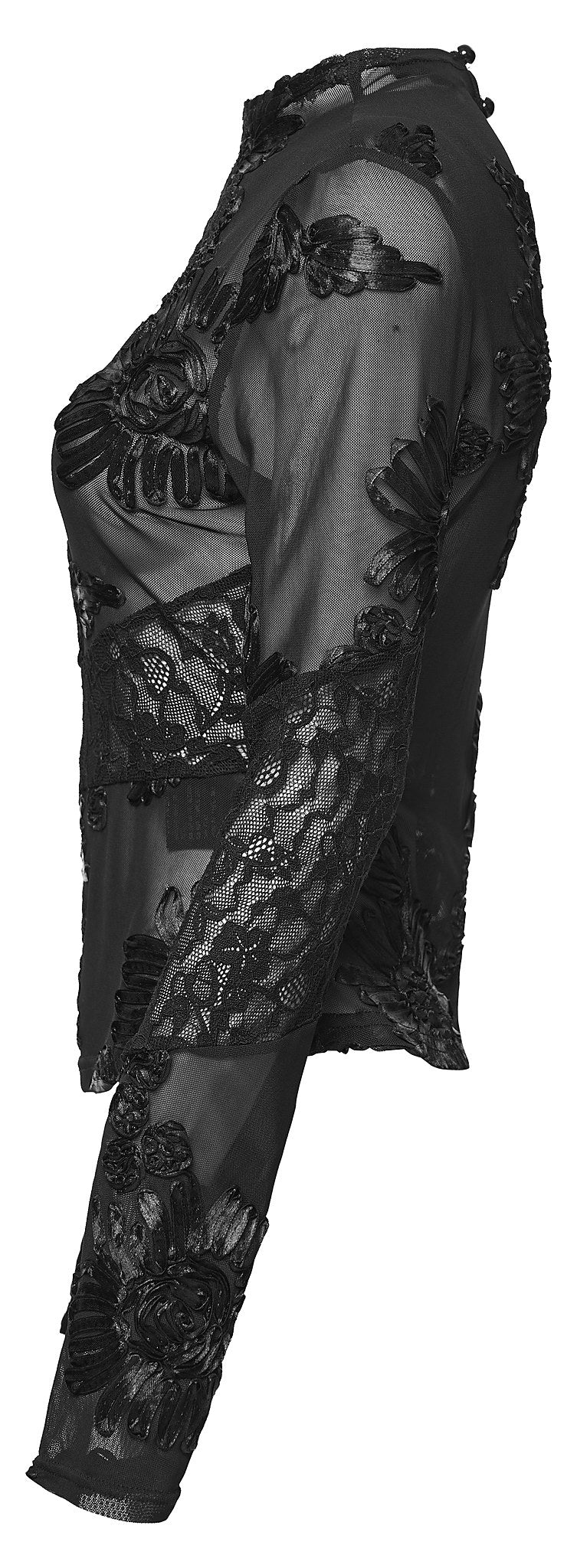 Punk Rave Women's Gothic Slip Lace Undershirt UK 8-16 - QHA UK
