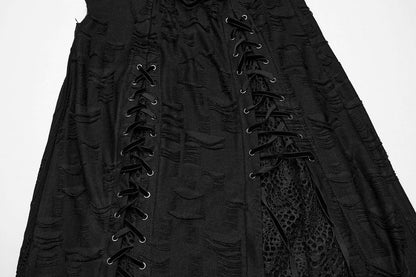 Punk Rave Dress Honey Irregular Split UK 8-22 - QHA UK