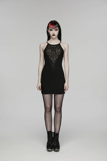Punk Rave Gothic Dress Juliette Slip UK 8-16 - QHA UK