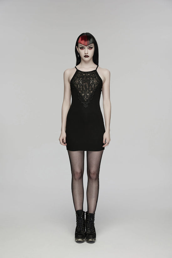 Punk Rave Gothic Dress Juliette Slip UK 8-16 - QHA UK