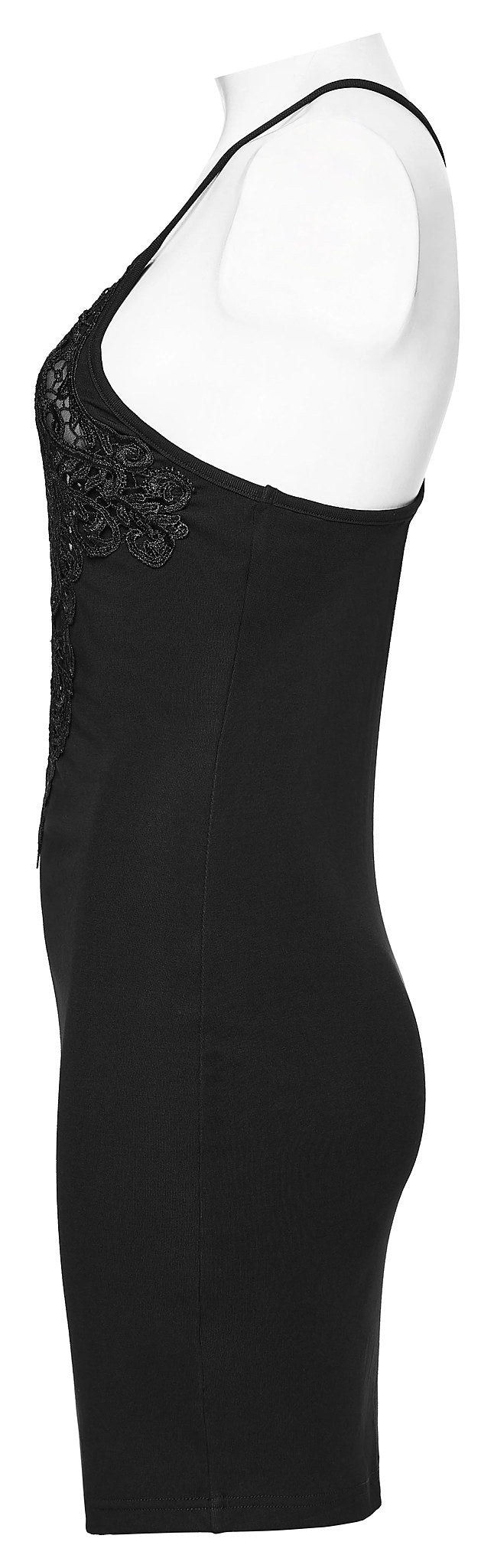 Punk Rave Gothic Dress Juliette Slip UK 8-16 - QHA UK