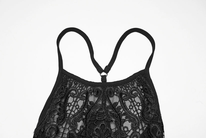 Punk Rave Gothic Dress Juliette Slip UK 8-16 - QHA UK