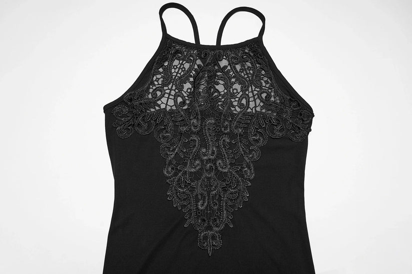Punk Rave Gothic Dress Juliette Slip UK 8-16 - QHA UK
