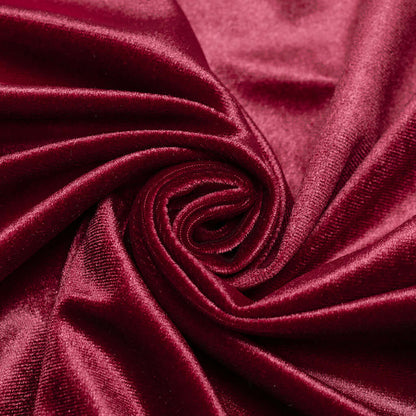 Punk Rave Top Leticia Burgundy Gradient Velvet with Hooks and Eyes - QHA UK