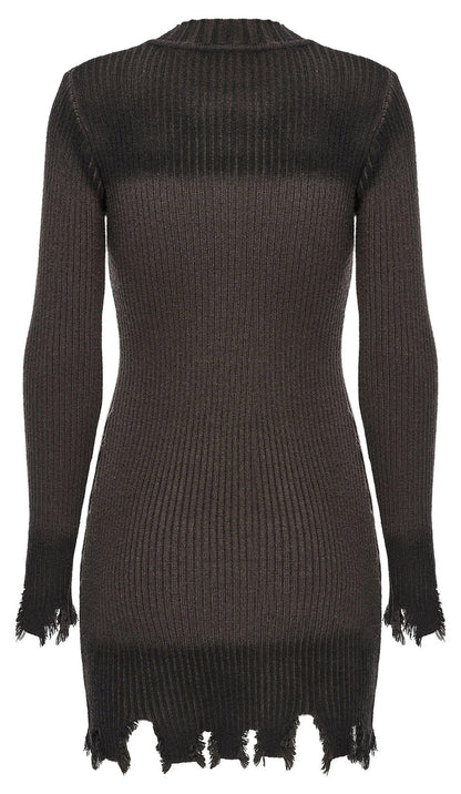 Punk Rave Dress Lunar Eclipse Embroidered UK 8-16 - QHA UK