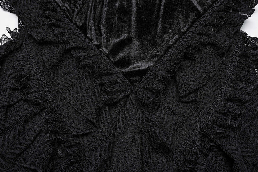 Punk Rave Gothic Skirt Nera Dynamic UK 8-22 - QHA UK