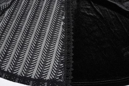 Punk Rave Gothic Skirt Nera Dynamic UK 8-22 - QHA UK