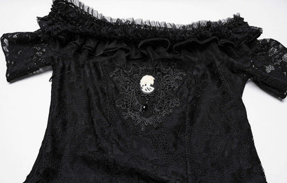 Punk Rave Steampunk Dress Penelope Lace UK 8-22 - QHA UK