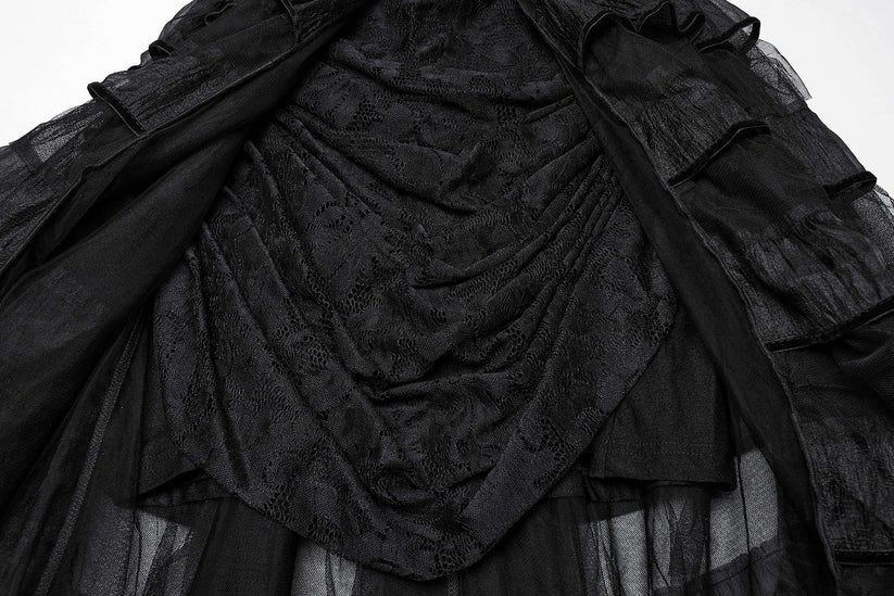 Punk Rave Steampunk Dress Penelope Lace UK 8-22 - QHA UK