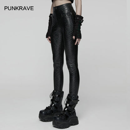 Punk Rave Women's Leggings Ravenna Black Prism Finish UK 10-22 - QHA UK