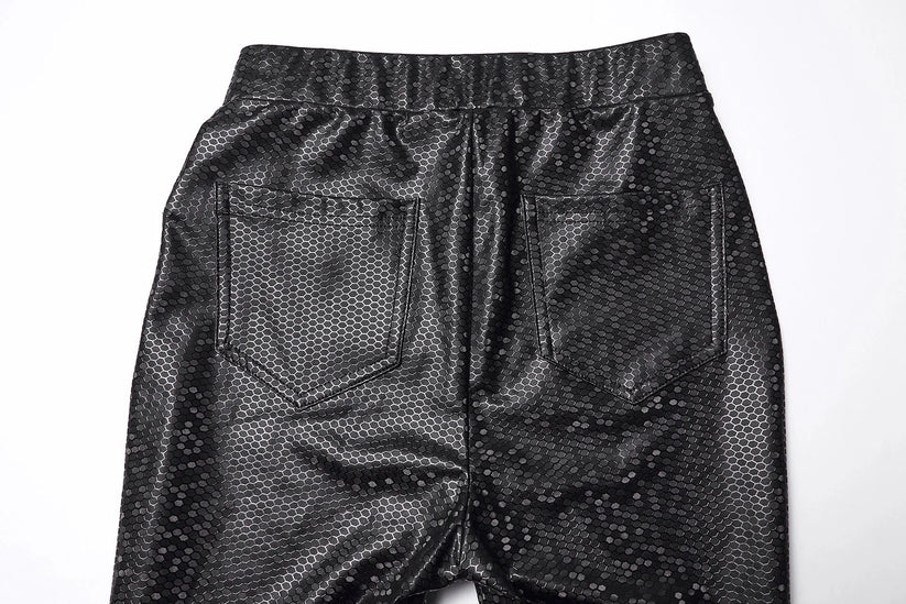 Punk Rave Women's Leggings Ravenna Black Prism Finish UK 10-22 - QHA UK