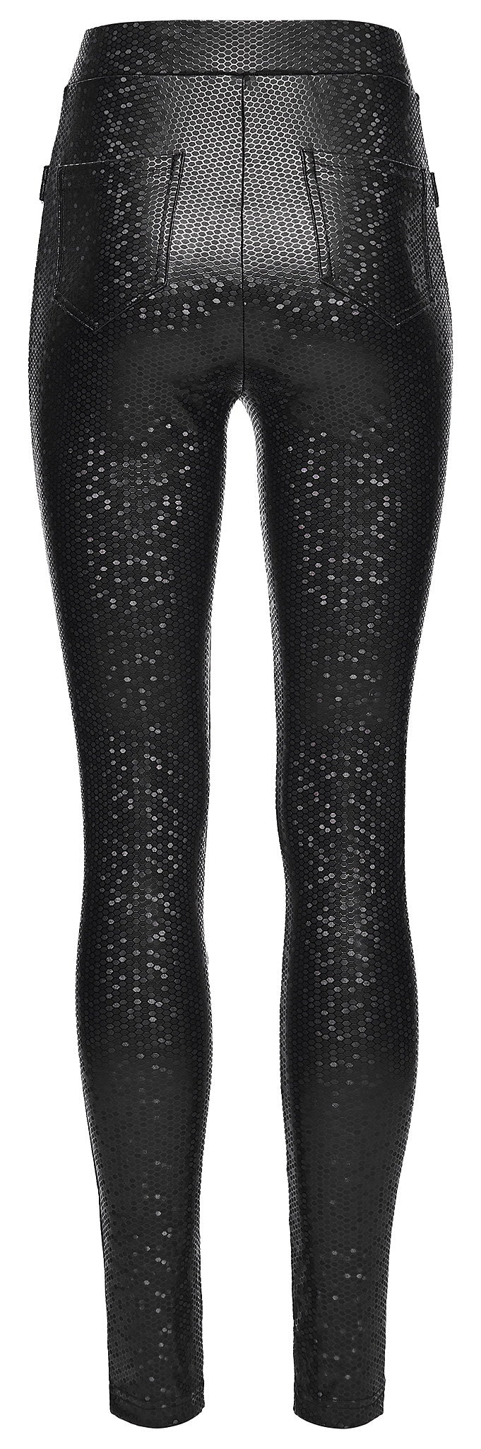 Punk Rave Women's Leggings Ravenna Black Prism Finish UK 10-22 - QHA UK