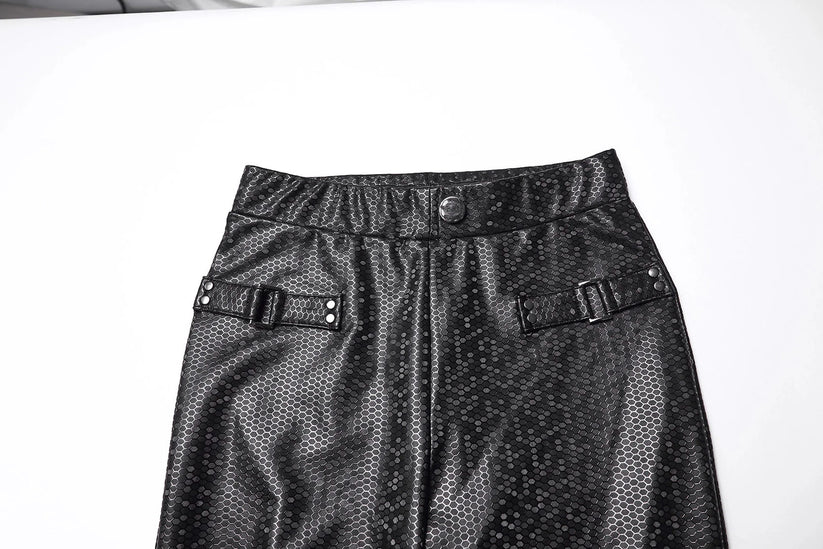 Punk Rave Women's Leggings Ravenna Black Prism Finish UK 10-22 - QHA UK