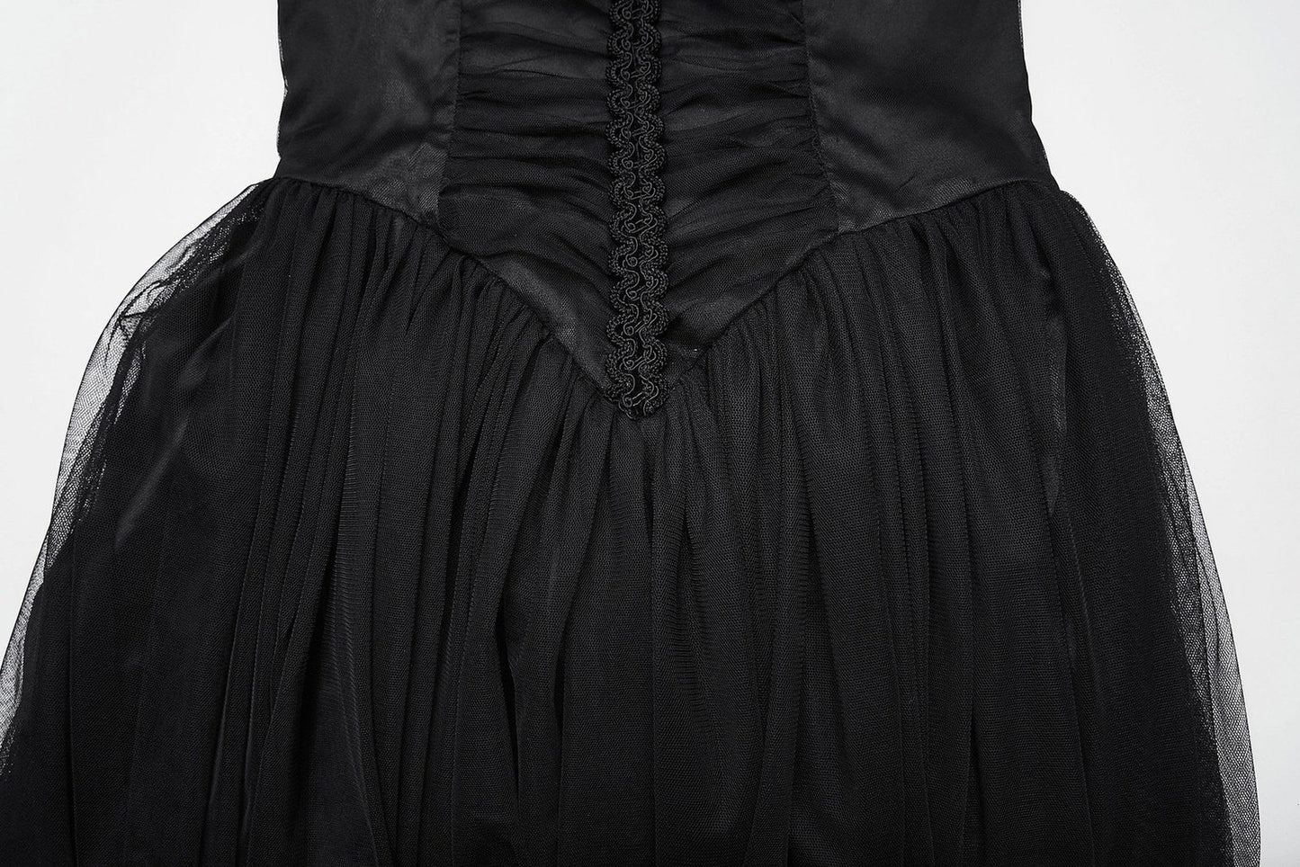 Punk Rave Gothic Dress Seraphina Flying Sleeve UK 8-22 - Sleeve Detail - QHA UK