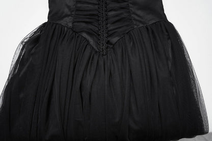 Punk Rave Gothic Dress Seraphina Flying Sleeve UK 8-22 - Sleeve Detail - QHA UK