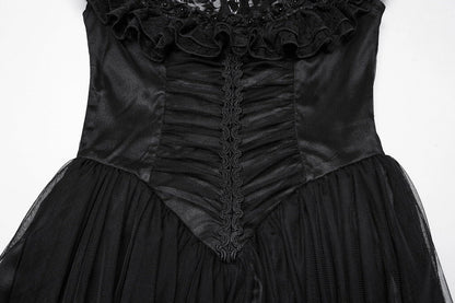 Punk Rave Gothic Dress Seraphina Flying Sleeve UK 8-22 - Sleeve Detail - QHA UK