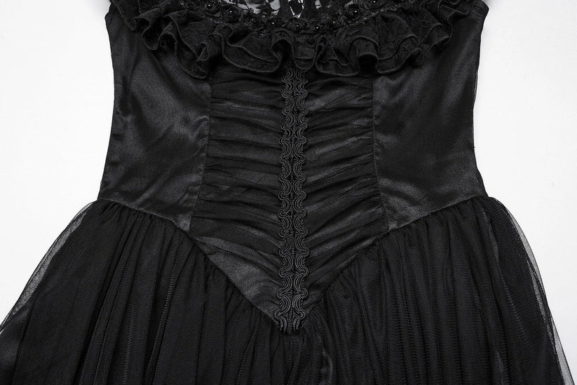 Punk Rave Gothic Dress Seraphina Flying Sleeve UK 8-22 - Sleeve Detail - QHA UK
