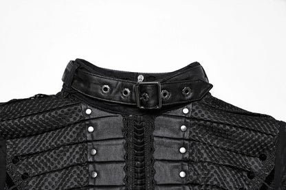 Punk Rave Maxi Dress Seraphine Spinal Lace Panel Black UK 8-22 - QHA UK