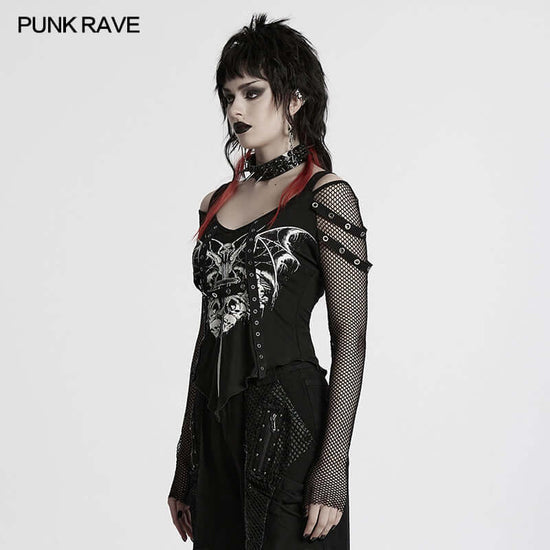 Punk Rave T-Shirt Vonda Printed UK 8-16 - QHA UK