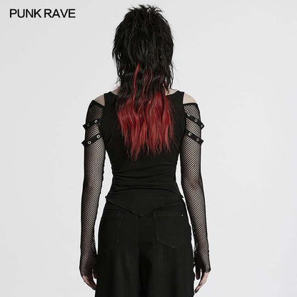 Punk Rave T-Shirt Vonda Printed UK 8-16 - QHA UK