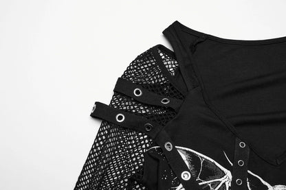 Punk Rave T-Shirt Vonda Printed UK 8-16 - QHA UK