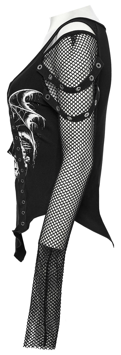 Punk Rave T-Shirt Vonda Printed UK 8-16 - QHA UK