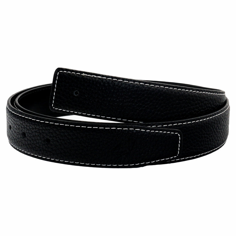Unisex 32mm Belt Strap for H Buckle Replacement Genuine Leather - QHA UK