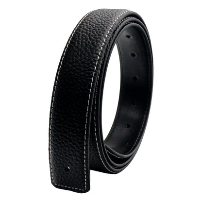 Unisex 32mm Belt Strap for H Buckle Replacement Genuine Leather - QHA UK