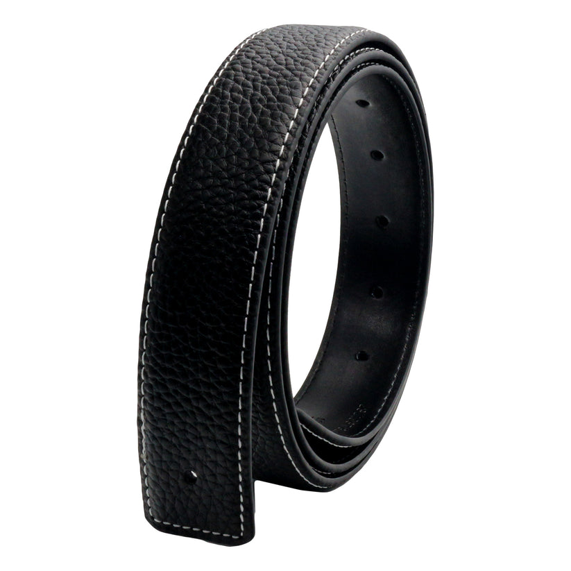 Unisex 32mm Belt Strap for H Buckle Replacement Genuine Leather - QHA UK