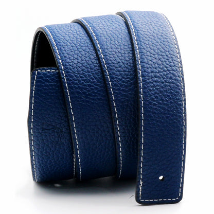 Unisex 32mm Belt Strap for H Buckle Replacement Genuine Leather - QHA UK