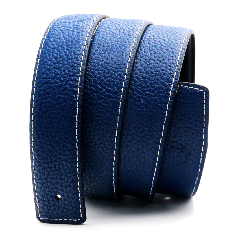 Unisex 32mm Belt Strap for H Buckle Replacement Genuine Leather - QHA UK
