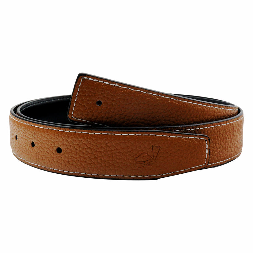Unisex 32mm Belt Strap for H Buckle Replacement Genuine Leather - QHA UK