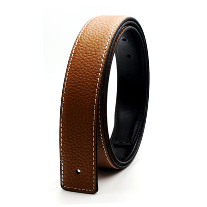 Unisex 32mm Belt Strap for H Buckle Replacement Genuine Leather - QHA UK