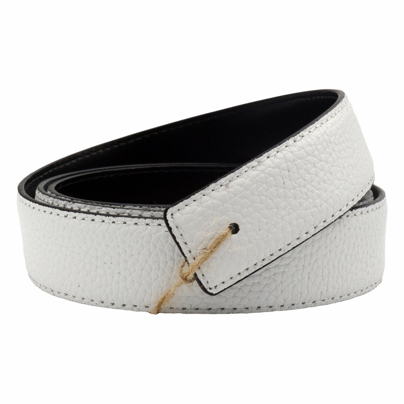Unisex 32mm Belt Strap for H Buckle Replacement Genuine Leather - QHA UK
