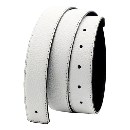 Unisex 32mm Belt Strap for H Buckle Replacement Genuine Leather - QHA UK