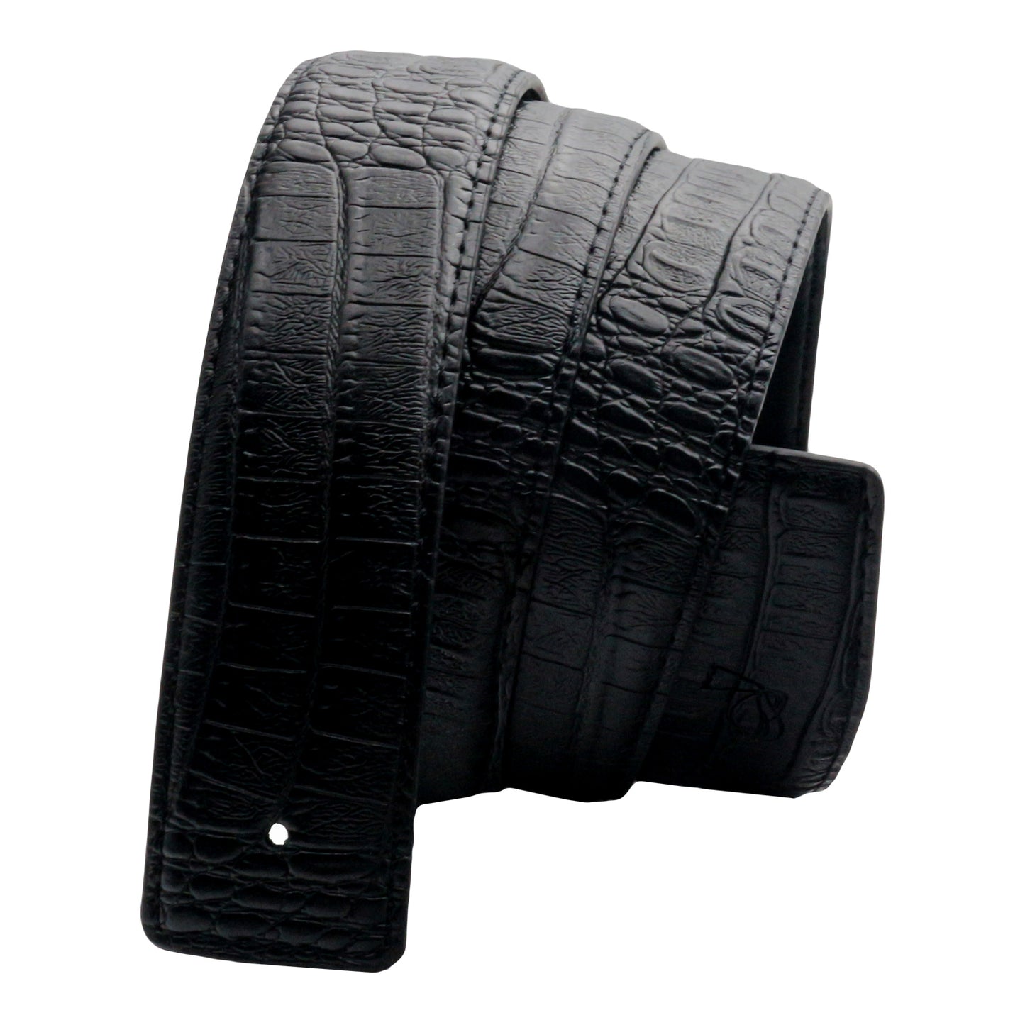 QHA Mens Genuine Leather Replacement Belt Strap No Buckle 38mm - QHA UK