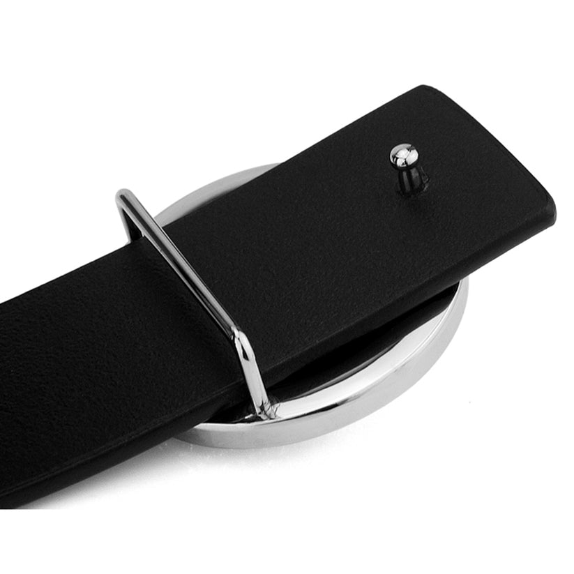 Mens Genuine Leather Belt Strap 38mm Replacement No Buckle Trim - QHA UK